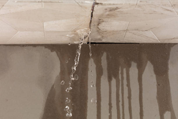 Professional Sewage Cleanup technician working in Adams, WI